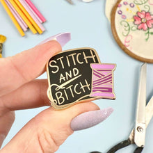Load image into Gallery viewer, 'Stitch And Bitch' Lapel Pin