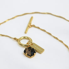Load image into Gallery viewer, Herkimer Quartz Pure Necklace in Gold