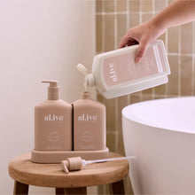 Load image into Gallery viewer, Apricot &amp; Sweet Fig 1L Wash Refill - al.ive body