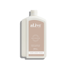 Load image into Gallery viewer, Apricot &amp; Sweet Fig 1L Wash Refill - al.ive body