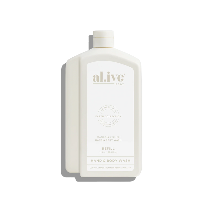Mango & Lychee 1L Wash Refill - al.ive body