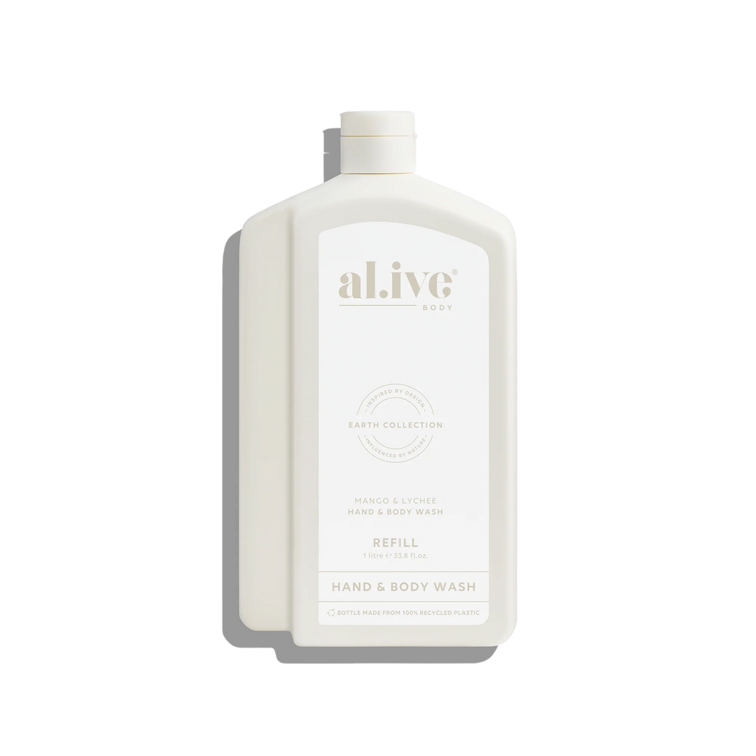 Mango & Lychee 1L Wash Refill - al.ive body