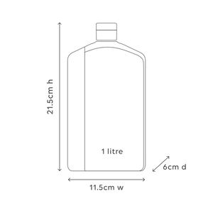 Raspberry Blossom & Juniper 1L Wash Refill - al.ive body
