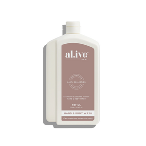 Raspberry Blossom & Juniper 1L Wash Refill - al.ive body