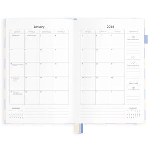 2024 Blue Check A5 Planner