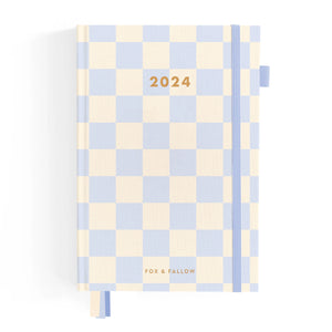 2024 Blue Check A5 Planner