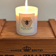 Load image into Gallery viewer, Queen Bee 100% Pure Beeswax Candle in Glass Jar