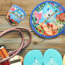 Load image into Gallery viewer, Purse Size Twist Fan - Australian Bliss