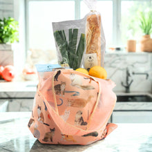 Load image into Gallery viewer, 100% Recycled Shopping Bag - Paws and Claws