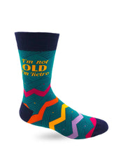 Load image into Gallery viewer, 'I'm Not Old I'm Retro' Men's Crew Socks