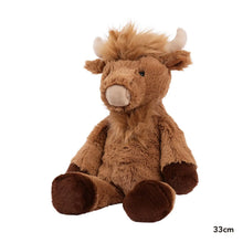 Load image into Gallery viewer, 33cm Hagrid Highland Cow Marshmallow Animal Plush