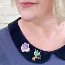 Load image into Gallery viewer, 'Bitter Hag' Lapel Pin
