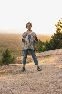 'Still I Rise' Fleece Cottage Cardigan Jacket - Market of Stars