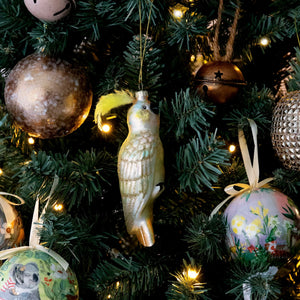 Cockatoo 3D Glass Ornament