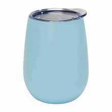 Load image into Gallery viewer, Gelato Blue Stainless Steel Wine Tumbler