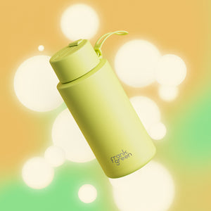 Star Glow 34oz/1L GLOW Bottle with Flip Straw Lid - Frank Green