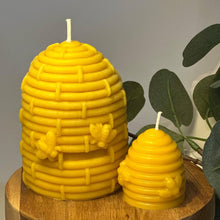 Load image into Gallery viewer, Baby Bee-Hive 100% Pure Beeswax Candle