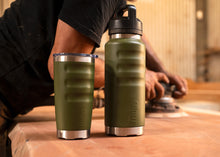 Load image into Gallery viewer, Commando Green 600ml Tumbler - Fridgy
