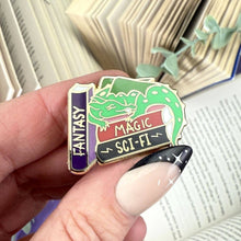 Load image into Gallery viewer, 'Fantasy Magic Scifi' Lapel Pin