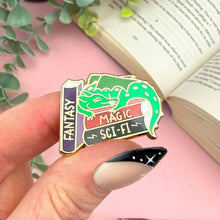 Load image into Gallery viewer, 'Fantasy Magic Scifi' Lapel Pin