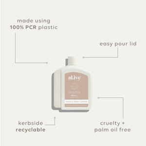 Apricot & Sweet Fig 650ml Lotion Refill - al.ive body