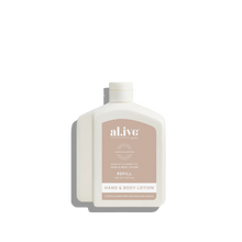 Load image into Gallery viewer, Apricot &amp; Sweet Fig 650ml Lotion Refill - al.ive body