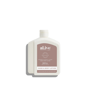 Raspberry Blossom & Juniper 650ml Lotion Refill - al.ive body