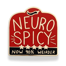 Load image into Gallery viewer, 'Neuro Spicy' Lapel Pin