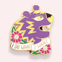 Load image into Gallery viewer, 'I Do What I Want' Lapel Pin