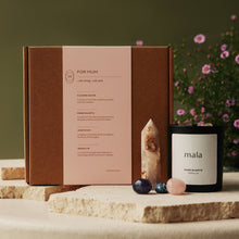 Load image into Gallery viewer, For Mum Rose Quartz Crystal Gift Box