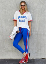 Load image into Gallery viewer, White '74 Hammill' Sport Mesh Tee - Hammill &amp; Co