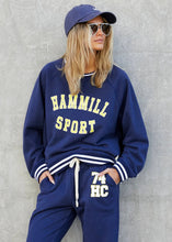 Load image into Gallery viewer, Navy '74 Hammill' Sport Sweat - Hammill &amp; Co