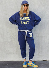 Load image into Gallery viewer, Navy '74 Hammill' Sport Sweat - Hammill &amp; Co