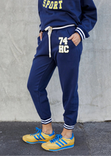 Load image into Gallery viewer, Navy '74 Hammill' Sport Track Pants - Hammill &amp; Co