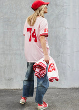 Load image into Gallery viewer, Pink '74 Hammill Sport' Mesh Tee - Hammill &amp; Co