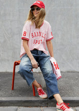 Load image into Gallery viewer, Pink '74 Hammill Sport' Mesh Tee - Hammill &amp; Co