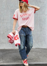 Load image into Gallery viewer, Pink '74 Hammill Sport' Mesh Tee - Hammill &amp; Co