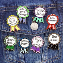 Load image into Gallery viewer, 'Talented Over-Thinker' Lapel Pin