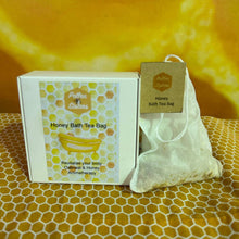 Load image into Gallery viewer, Honey Bath Tea Bag