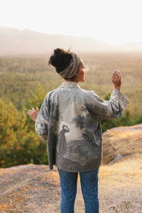 'Still I Rise' Fleece Cottage Cardigan Jacket - Market of Stars