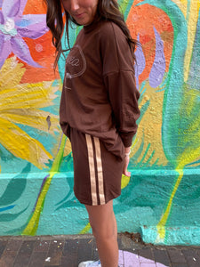 Chocolate Rodeo Track Suit Skirt Set - By Frankie