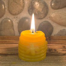 Load image into Gallery viewer, Baby Bee-Hive 100% Pure Beeswax Candle