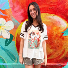 Load image into Gallery viewer, White 'Mother Mermaid' T-Shirt - By Frankie