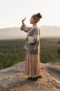'Still I Rise' Fleece Cottage Cardigan Jacket - Market of Stars