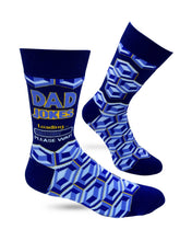 Load image into Gallery viewer, 'Dad Jokes Loading... Please Wait' Men's Crew Socks