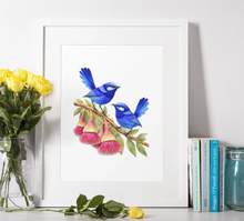Load image into Gallery viewer, Splendid Fairy Wrens Wooden Puzzle
