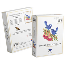 Load image into Gallery viewer, Splendid Fairy Wrens Wooden Puzzle