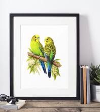Load image into Gallery viewer, Wild Budgies Wooden Puzzle