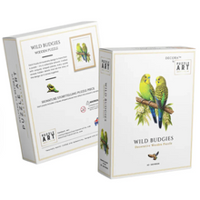 Load image into Gallery viewer, Wild Budgies Wooden Puzzle