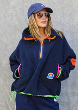 Load image into Gallery viewer, Navy Adventure Polar Fleece Sweat - Hammill and Co